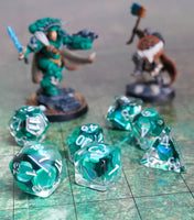 FanRoll Resin 16mm Dice Set (Mermaids)