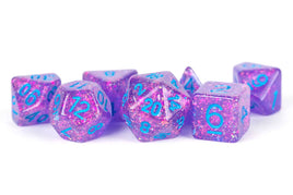 FanRoll Resin 16mm Dice Set (Flash Purple)