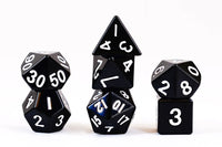 FanRoll Metal 16mm Dice Set (Black)