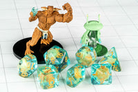 FanRoll Resin 16mm Dice Set (Turtles)