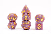 FanRoll Sharp Edge Silicone Rubber 16mm Dice Set (Volcanic Soot)