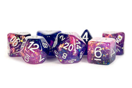 FanRoll Resin 16mm Dice Set (Eternal Purple/Blue)