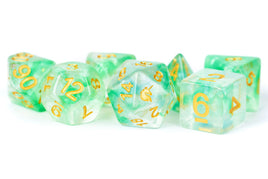 FanRoll Resin 16mm Dice Set (Unicorn Icy Everglades)