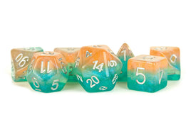 FanRoll Resin 16mm Dice Set (Layered Stardust Sunset)