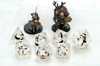 FanRoll Resin 16mm Dice Set (Penguins)