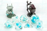 FanRoll Resin 16mm Dice Set (Snowflakes)