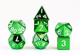 FanRoll Metal 16mm Dice Set (Green)