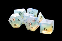 FanRoll Stone 16mm Dice Set (Opalite)