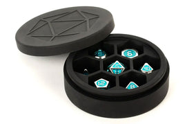 FanRoll Silicone Round Dice Case (Black)