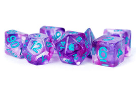 FanRoll Resin 16mm Dice Set (Unicorn Violet Infusion)