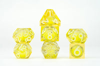 FanRoll Elixir Liquid Core Dice Set (Shadow Light UV Reactive)