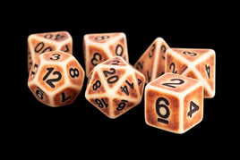 FanRoll Resin 16mm Dice Set (Ancient Brown)