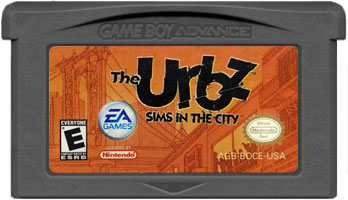 Sims Urbz Gameboy Advance The Urbz: Sims In The City (Cartridge