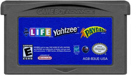 Game of Life, Yahtzee, and Payday (Cartridge Only)
