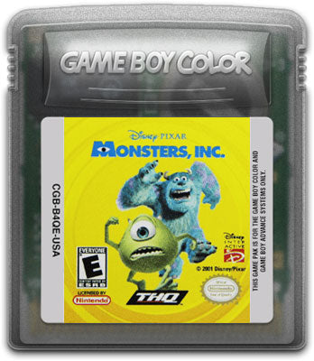 monsters inc gameboy Monsters Inc (Complete)| Microplay Newmarket