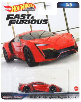 Hot Wheels Premium Fast & Furious (W Motors Lykan HyperSport)
