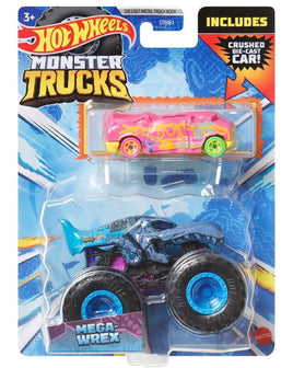 Hot Wheels Monster Trucks Mega-Wrex + Car