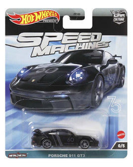 Hot Wheels Premium Speed Machines (Porsche 911 GT3 - Black)