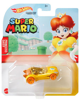 Hot Wheels Character Cars Super Mario (Daisy)