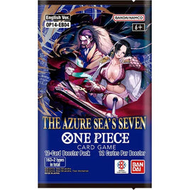 One Piece Card Game OP-14 The Azure Sea's Seven Booster Pack