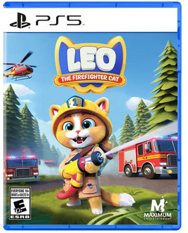 Leo The Firefighter Cat