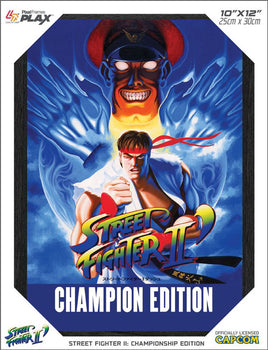 Street Fighter II: Champion Edition Pixel Frame Plax