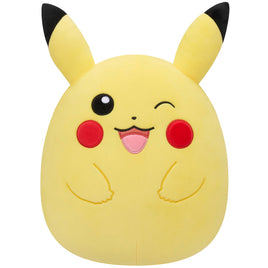 Pokemon Squishmallow Winking Pikachu Plush Toy