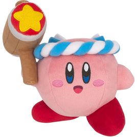 Kirby All Star Collection Hammer Kirby 6" Plush Toy