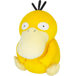 Pokemon All Star Collection Psyduck PoteHagu Cushion 14" Plush Toy