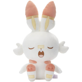 Pokemon Pokepeace Scorbunny Sleeping 14" Plush