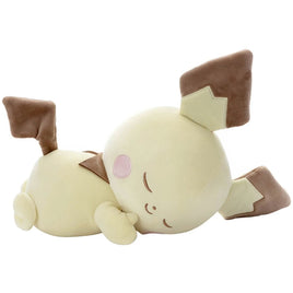 Pokemon Pokepeace Pichu Sleeping 11" Plush