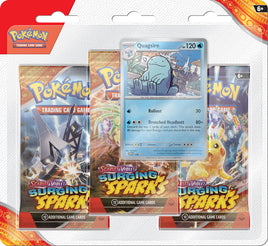 Pokemon TCG Surging Sparks 3-Pack Blister (Quagsire)