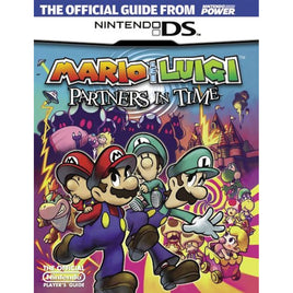 Mario & Luigi Partners in Time Official Guide (As Is) (Pre-Owned)