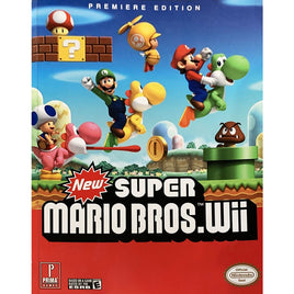 New Super Mario Bros. Wii Premiere Edition Strategy Guide (Pre-Owned)