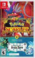 Pokémon Scarlet + The Hidden Treasure of Area Zero Bundle (Import)