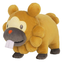 Pokemon All Star Collection Bidoof 7" Plush Toy