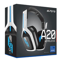Astro A20 Wireless Headset (White/Blue) for PlayStation