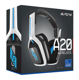 Astro A20 Wireless Headset (White/Blue) for PlayStation