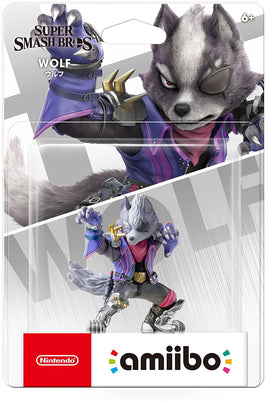 Super Smash Bros Wolf Amiibo (Import)