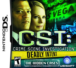 CSI: Crime Scene Investigation: Deadly Intent Hidden Cases (Pre-Owned)
