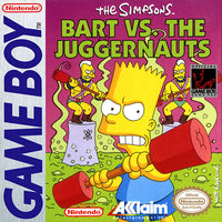 The Simpsons: Bart Vs. the Juggernauts (As Is) (Cartridge Only)
