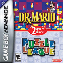 2 Games in One! Dr. Mario & Puzzle League (Complete in Box)