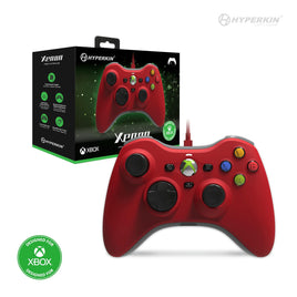 Xenon Wired Controller (Red) for XBOX Series X|S, XBOX One & PC
