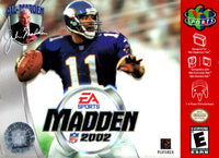 Madden NFL 2002 (As Is) (Cartridge Only)