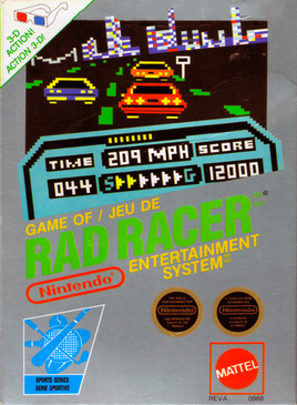 Rad Racer (As Is) (In Box)