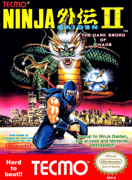 Ninja Gaiden II The Dark Sword of Chaos (As Is) (In Box)