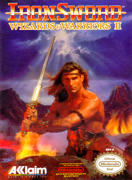 Iron Sword Wizards and Warriors II (Complete in Box)