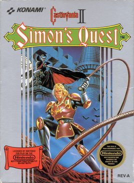 Castlevania II Simon's Quest (As Is) (In Box)