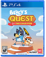 Bluey's Quest for The Gold Pen