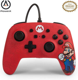 Wired Controller (Mario Red Portrait) For Switch